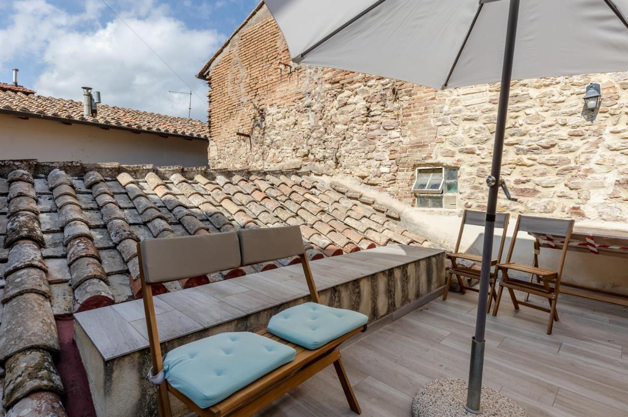 Charming Terrace House In The Heart Of Perugia Apartamento Exterior foto